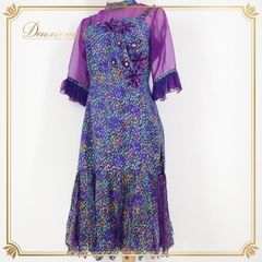 社交ダンス 衣装 スタンダード ドレス ワンピース パーティ衣装 女性用