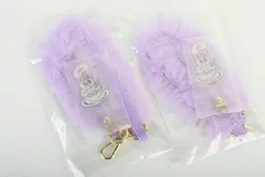 エスターバニーチュール付きフォンタブ 2個セット ラベンダーバニー スマホ アクセサリー R2511-141