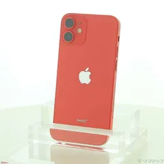 〔中古品〕 iPhone12 mini 256GB プロダクトレッド MGDU3J／A SIMフリー【344】
