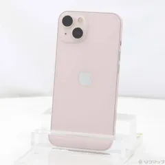 〔中古品〕 iPhone13 256GB ピンク MLNK3J／A SIMフリー 〔ネットワーク利用制限▲〕【344】