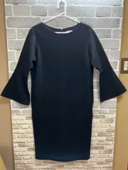 【H1-23】◇ PLST　Mサイズ　ワンピース　黒色