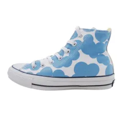 美品 CONVERSE × MINA PERHONEN コンバース ミナペルホネン ALL STAR 100 HI SODAWATER スニーカー ハイカット 総柄 23.5  レディース 古着 中古 USED