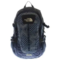 THE NORTH FACE (ザノースフェイス) Hot Shot ホットショット 総柄 バックパック リュック ブルー NM71606
