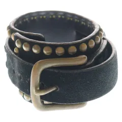 ナンバーナインスタッズブラックレザーバングル 2025年最新】ナンバーナイン スタッズの人気アイテム - メルカリ