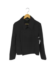 コムデギャルソンオムプリュス COMME des GARCONS HOMME PLUS 02aw 四つの黒 ショートPコート ジャケット ブルゾン 比翼 メンズ JPN：M のサムネイル