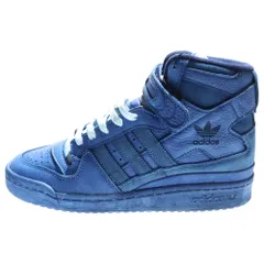 adidas (アディダス) FORUM 84 HIGH BLUE THREAD フォーラム ハイカットスニーカー ブルー US7.5/25.5cm FY7794