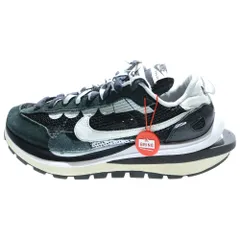 NIKE (ナイキ) ×SACAI VAPOR WAFFLE SP CV1363-001 サカイ ヴェイパーワッフル ローカットスニーカー ブラック/ホワイト US10/28.0cm