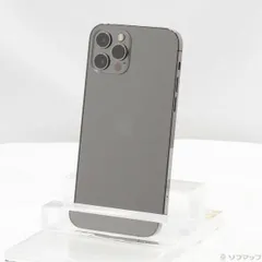 〔中古品〕 iPhone12 Pro 256GB グラファイト MGM93J／A SoftBank【196】