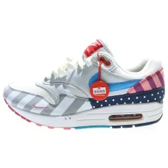 NIKE (ナイキ) × PARRA AIR MAX 1 PURE PLATINUM パラ エアマックス1 ピュアプラチナム ローカットスニーカー マルチ US9/27cm AT3057-100