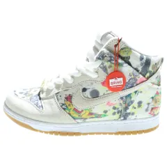 NIKE (ナイキ) 23AW ×SUPREME SB DUNK HIGH OG QS RAMMELLZEE シュプリーム ダンク ラメルジー ハイカットスニーカー ベージュ US8/26cm FD8779-100