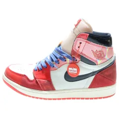 NIKE (ナイキ) AIR JORDAN 1 RETRO HIGH OG DV1748-601 エアジョーダン1 レトロハイ オリジンストーリー ハイカットスニーカー レッド/ホワイト US9.5/27.5cm