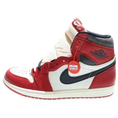 NIKE (ナイキ) AIR JORDAN 1 LOST&FOUND エアジョーダン1 ロスト&ファウンド シカゴ ハイカットスニーカー ホワイト/レッド US11/29cm DZ5485-612