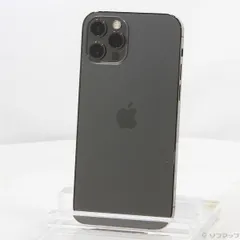 〔中古品〕 iPhone12 Pro 256GB グラファイト MGM93J／A SIMフリー【258】