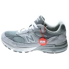 New Balance (ニューバランス) MR993GL スウェード ローカットスニーカー グレー US9/27cm