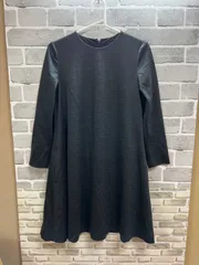 【H1-24】◇ UNITED ARROWS　サイズ表記なし　ワンピース　チャコールグレー