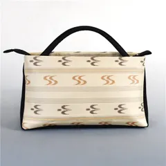 和装バッグ 利休バッグ クリーム ベージュ ハンドバッグ 燕柄 風柄 着物 お茶席 結婚式 入学式 卒業式 5XK020 【送料無料】【中古】【レディース】202511