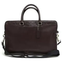 コーチ／COACH バッグ ブリーフケース ビジネスバッグ 鞄 ビジネス メンズ 男性 男性用 レザー 革  F83961 Beckett Structured Brief With Signature Leather ベケット ストラクチャード ウィズ シグ