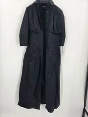 styling/ スタイリング ロングシャツワンピース 16WFO242016 0 S相当 ブラック 新品タグ付 定価39600円のサムネイル