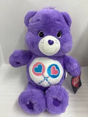ケアベア　ぬいぐるみ　シェアベアパープル