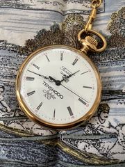 美品】五木ひろし 40周年 TISSOT ティソ 懐中時計 付属品完備 手巻き