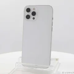 〔中古品〕 iPhone12 Pro Max 512GB シルバー MGD43J／A SIMフリー【297】