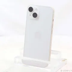 〔中古品〕 iPhone14 256GB スターライト MPW33J／A SIMフリー【377】