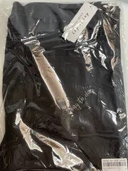 A【A21-10】◇ day to day 3L テーパードパンツ　ブラックカラー