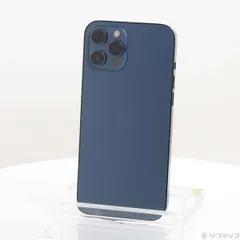 〔中古品〕 iPhone12 Pro Max 128GB パシフィックブルー NGCX3J／A SIMフリー【262】