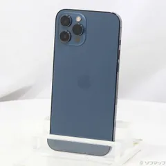 〔中古品〕 iPhone12 Pro Max 256GB パシフィックブルー MGD23J／A SIMフリー【258】
