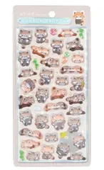 【正規品】ボンボンドロップシール レッサーパンダ