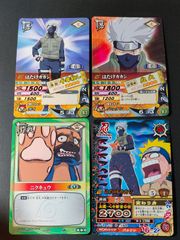 NARUTO ナルティメットミッション カード 4枚セット - メルカリ