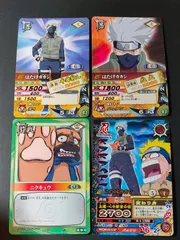 aca446 はたけカカシ カード データカードダス カードゲーム パックン まとめ ナルト DNP-004