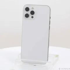 〔中古品〕 iPhone12 Pro Max 256GB シルバー MGD03J／A SIMフリー【349】