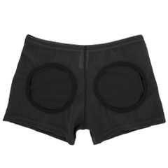 ガードル ヒップアップ 穴あき 盛れる 美尻 補正 ショート丈 メッシュ 通気 蒸れない ボディメイク ヒップメイク 産後 もも尻 大きいサイズ 黒 ベージュ ih1