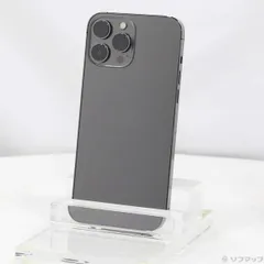 〔中古品〕 iPhone13 Pro Max 128GB グラファイト MLJ43J／A SIMフリー【348】