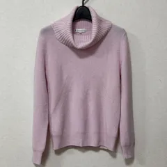 組曲 ニット セーター ウール カシミヤ混 ハイネック ニット 2 Mサイズ ピンク