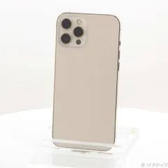 〔中古品〕 iPhone12 Pro Max 512GB ゴールド MGD53J／A SIMフリー【348】