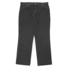 ラングラー Wrangler 90s 90年代 936WBK ブラックデニムパンツ ジーンズ MADE IN USA アメリカ製 ブロークンデニム ヴィンテージ 古着 メンズ ズボン パンツ 黒 W38 L30【中古】
