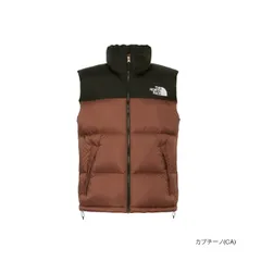 在庫処分／売切御免／ザ・ノース・フェイス ヌプシベスト（メンズ） CA カプチーノ Mサイズ ND92338