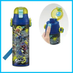 【在庫処分】キッズ かわいい スポーツボトル 子供 waterbottle 保冷専用 男の子 こども 子供に優しい軽量タイプ スプラトゥーン3 580ml 水瓶 直飲み 水筒 ステンレス SDC6N-A 子供用 スケーターSkater)