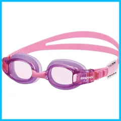 【特価セール】日本製 SWANSスワンズ) スイミングゴーグル SJ-8N 子供用 3歳~8歳 抗菌クッション 簡単調整ベルト