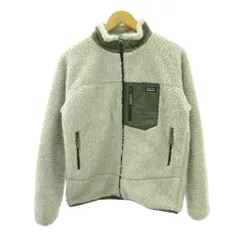 パタゴニア Patagonia 22AW レトロX フリースジャケット 男の子 キッズ 16-18 XXL メンズ 約M相当 白系 ホワイト系 STY65625FA22のサムネイル