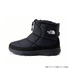 在庫処分／売切御免／ザ・ノース・フェイス ヌプシ ブーティ ウォータープルーフ ロゴ ショート（ユニセックス） KK TNFブラック×TNFブラック 7 25.0cm NF52280