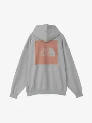 在庫処分／売切御免／ノースフェイス ジャカードバックスクエアロゴフーディー（ユニセックス）Z ミックスグレー M NT62437