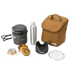 Coleman 新品コンパクトアルミクッカーセット&新品アミカスダブル