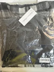 A【A20-17】◇Kawai Okada サイズLL ワンピース　ブラック　チェック