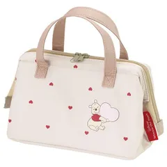 くまのプーさん ランチバッグ 保冷 保温 がま口型 お弁当かばん プー HUG＆HEART ディズニー キャラクター スケーター