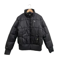 プーマ PUMA 中綿シャンパー キルティングジャケット ブラック サイズL