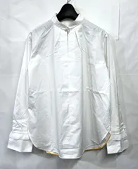 Paul Smith｜ポールスミス  スタンドカラー プルオーバーブラウス  パールボタン