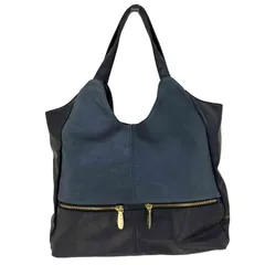 ディーケリー D.KELLY レザー スエード 切替 トートバッグ レディース 表記無 